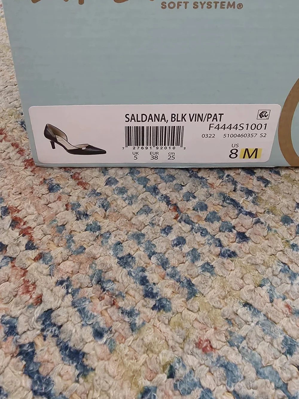 Life Stride Black Pointed D'Orsay Heels